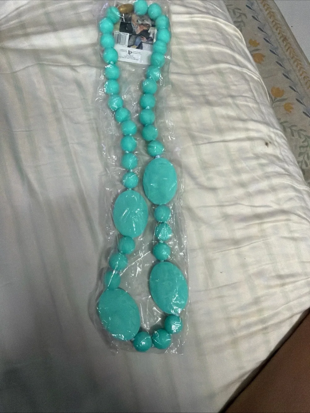 Chew beads necklace Teal Silicone Baby Necklace - Mommy Chic, Baby Safe